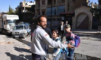Fast eine Million Zivilisten befinden sich zwischen den Fronten in Syrien