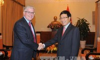 Vizepremierminister, Aussenminister Pham Binh Minh empfängt australischen Botschafter