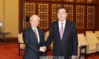 KPV-Generalsekretär trifft Vorsitzenden des Nationalen Volkskongresses Zhang Dejiang