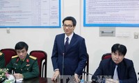 Vizepremierminister Vu Duc Dam besucht Volksarmee-Zeitung Quan Doi Nhan Dan