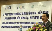 Programmstart zur Bewertung und Veröffentlichung der nachhaltigen Unternehmen in Vietnam