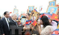KPV-Generalsekretär Nguyen Phu Trong beendet seinen Besuch in Kambodscha