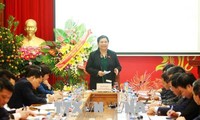 Vizeparlamentspräsidentin Tong Thi Phong besucht vietnamesische Sozialversicherung