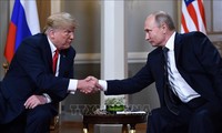 US-Präsident Donald Trump verteidigt Beziehungen zu Russlands Präsidenten