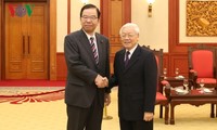 KPV-Generalsekretär, Staatspräsident Nguyen Phu Trong empfängt Delegation der KPJ