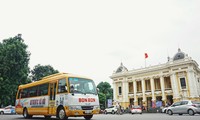 BonBon City Tour, die Fahrt zum alten Hanoi