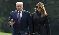 US-Präsident Donald Trump und seine Frau müssen im Weißen Haus isolieren