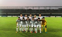 Freundschaftsspiel: Fußballmannschaft der U23 Vietnams gegen U23 Tadschikistan 1:1