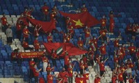 Hanoi: Ohne Zuschauer beim Fußballspiel gegen Japan im My Dinh-Stadion 