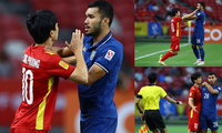 Die vietnamesische Fußballauswahl verliert gegen Thailand beim AFF Cup 2020 