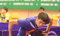 Vietnamesische Tischtennisspieler der Männer wollen bei SEA Games zwei Goldmedaillen gewinnen