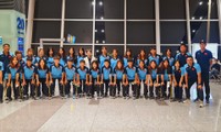 Vietnamesische U18-Fußballmannschaft der Frauen trainiert in Japan