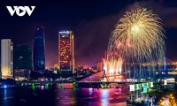 Botschaft des Feuerwerksfestivals Da Nang