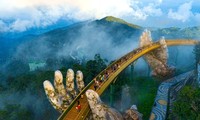 Indische Zeitschrift: Goldene Brücke in Da Nang ist eine der zehn ikonischsten Brücken der Welt