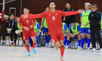 Vietnamesische Futsal-Mannschaft siegt gegen die Auswahl Südkoreas
