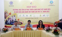 Festival zur Erhaltung und Entwicklung der vietnamesischen Handwerksdörfer