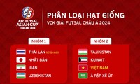 Vietnamesische Futsal-Mannschaft trifft nach der Auslosung für die Weltmeisterschaft auf Thailand 