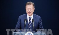 한국대통령, 미국 – 조선 인민민주주의공화국 정상회담의 성공에 관한 희망