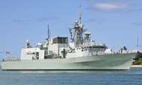 캐나다 로열 해군 함대 Da Nang시 친선 방문