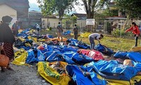 인도네시아, 지진 쓰나미 사망자 속출
