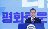 한국 대통령, 조선 비핵화 속도 진전 호소