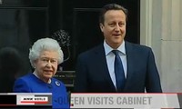 Queen Elizabeth II attends UK cabinet meeting