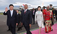 Chinese President visits Tanzania 