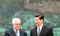 Palestinian President Mahmoud Abbas visits China