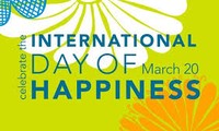    Art exchange marks International Day of Happiness 