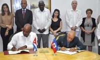 Cuba y Haití fortalecen cooperación con la firma de 8 convenios 