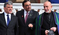 Establecen línea de comunicación directa presidentes afgano, pakistán y turco