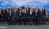 XXI Foro Parlamentario Asia-Pacífico por reforzar cooperación interparlamentaria
