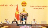 Continúan agenda de X reunión del Comité Permanente del Parlamento vietnamita