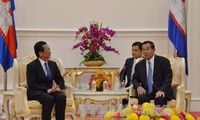 Presidente camboyano recibe al saliente embajador vietnamita en ese territorio