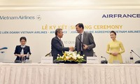 Elevan el nivel de cooperación entre Vietnam Airlines y Air France