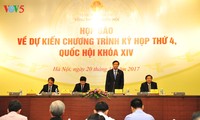 El cuarto período de sesiones del Parlamento de Vietnam se inaugurará el próximo 23 de octubre