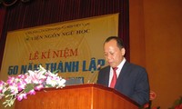 Instituto Lingüístico contribuye a la preservación y el desarrollo del idioma vietnamita