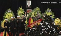 Efectúan acto fúnebre en memoria del presidente vietnamita Tran Dai Quang