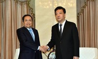 Delegación del Frente de la Patria de Vietnam visita China