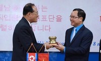 Vietnam y Corea del Norte fortalecen la cooperación en actividades sindicales