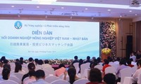 Celebran Foro de Conexión de Empresas Agrícolas Vietnam-Japón