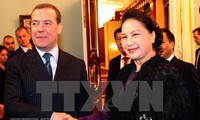 Prensa rusa cubre la visita de la presidenta del Parlamento de Vietnam