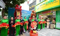 Inauguran los Puntos de Venta Verdes para suministrar productos ecológicos en Hanói 