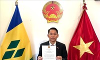 Vietnam aspira a estrechar las relaciones con San Vicente y las Granadinas