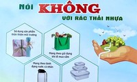 Promueven alternativas a productos plásticos de un solo uso en Vietnam