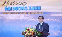 Primer ministro Pham Minh Chinh llama a actuar por el océano azul, la paz y el desarrollo sostenible