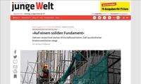 Periódico alemán destaca el fundamento sólido del desarrollo vietnamita