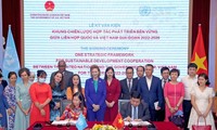 Vietnam y ONU firman un Marco Estratégico de Cooperación para el Desarrollo Sostenible