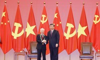 Xi Jinping envía mensaje de agradecimiento al secretario general del Partido Comunista de Vietnam