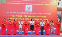 Inauguran exposición “Hai Phong – Ciudad portuaria que brilla”